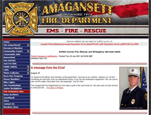 Tablet Screenshot of amagansettfd.org